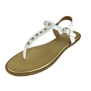 Jack Rogers White Tstrap Thong Sandals